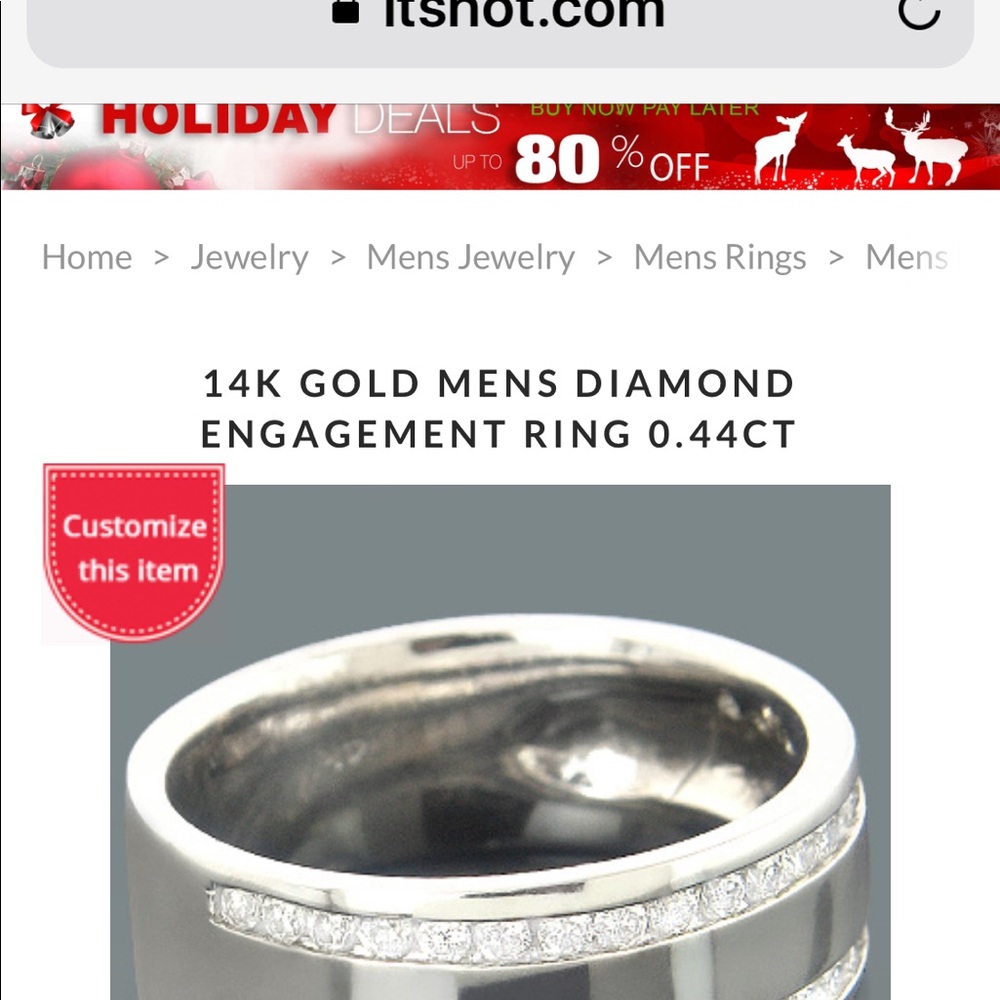 Diamond ring - Picture 3 of 3